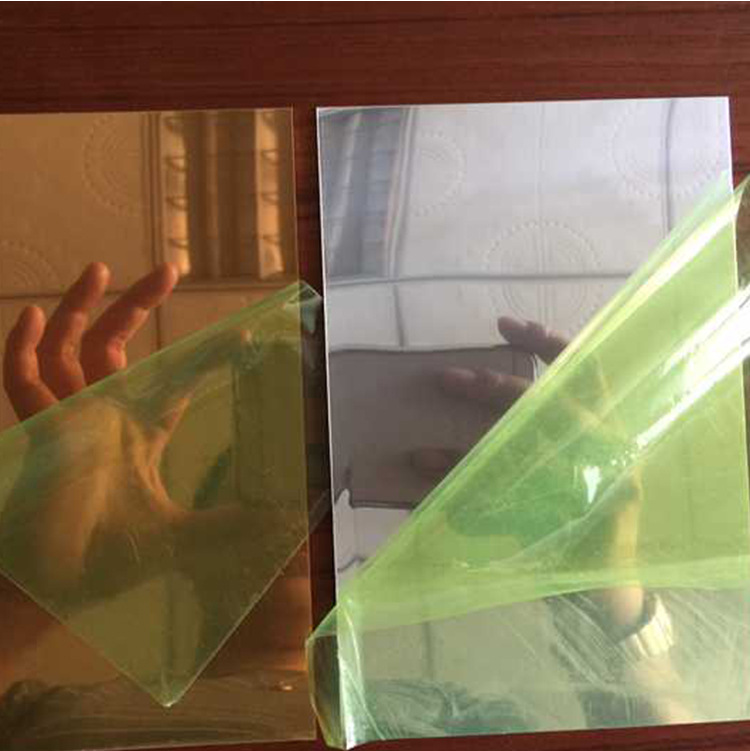 Mirror Gold Silver Sublimation Aluminum Sheet Signi Aluminium Mirror Gold Silver Sublimation